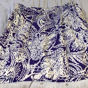 Loft floral skirt